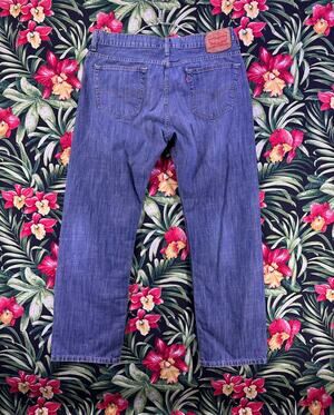 Levi's 569 Straight Jeans 36x34 Blue Denim Rugged Streetwear